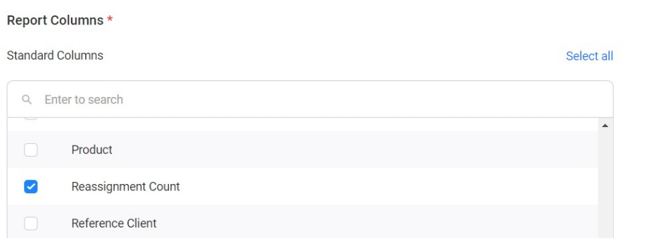 reassignment count column.